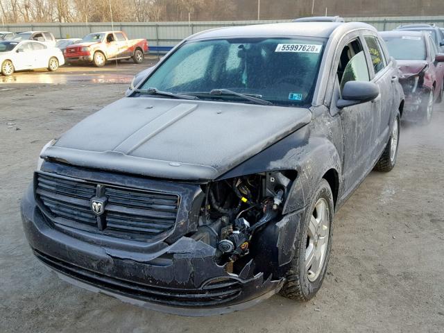 1B3HB28BX8D729367 - 2008 DODGE CALIBER BLACK photo 2