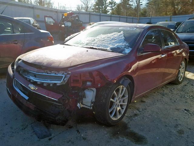 1G1ZK57709F119848 - 2009 CHEVROLET MALIBU LTZ წითელი ფოტო 2