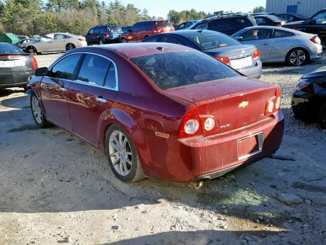 1G1ZK57709F119848 - 2009 CHEVROLET MALIBU LTZ წითელი ფოტო 3