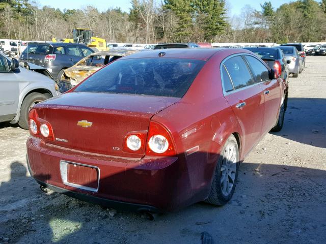 1G1ZK57709F119848 - 2009 CHEVROLET MALIBU LTZ წითელი ფოტო 4