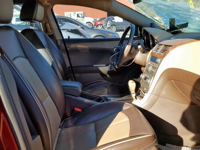 1G1ZK57709F119848 - 2009 CHEVROLET MALIBU LTZ წითელი ფოტო 5