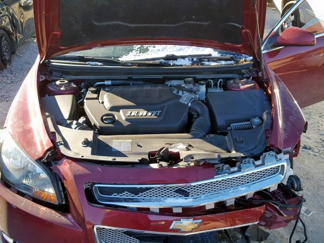 1G1ZK57709F119848 - 2009 CHEVROLET MALIBU LTZ წითელი ფოტო 7