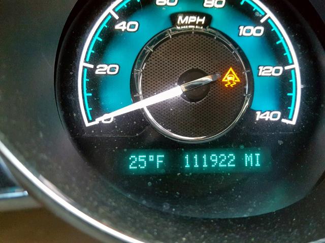 1G1ZK57709F119848 - 2009 CHEVROLET MALIBU LTZ წითელი ფოტო 8