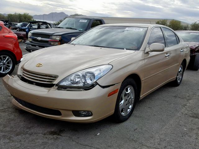 JTHBF30G825006090 - 2002 LEXUS ES 300 GOLD photo 2