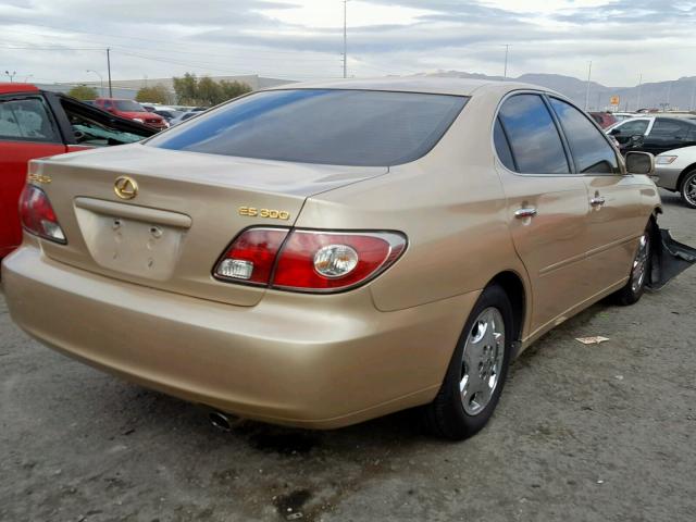 JTHBF30G825006090 - 2002 LEXUS ES 300 GOLD photo 4