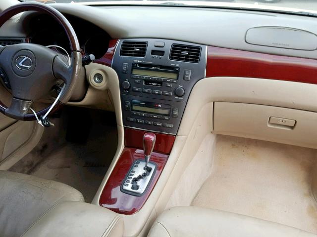 JTHBF30G825006090 - 2002 LEXUS ES 300 GOLD photo 9