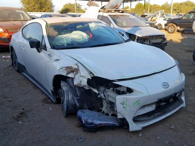 JF1ZNAA10D2711672 - 2013 TOYOTA SCION FR-S WHITE photo 1