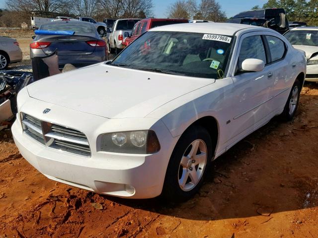 2B3CA3CV7AH258923 - 2010 DODGE CHARGER SX WHITE photo 2