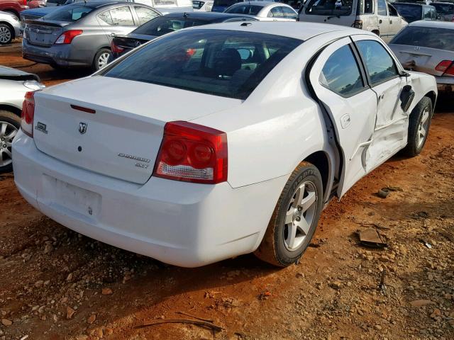 2B3CA3CV7AH258923 - 2010 DODGE CHARGER SX WHITE photo 4