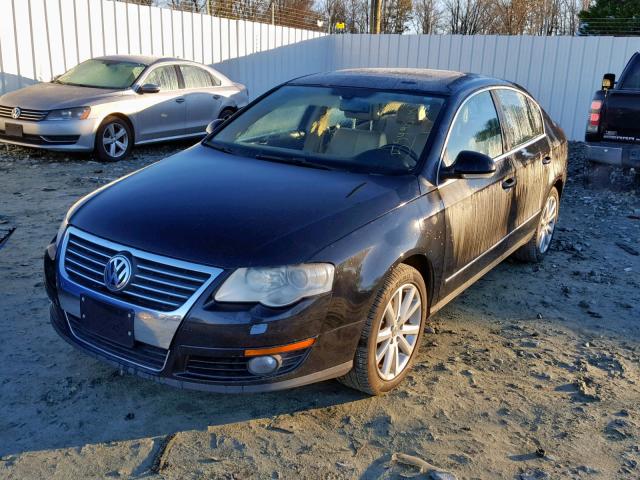 WVWEU73C66P079442 - 2006 VOLKSWAGEN PASSAT 3.6 BLACK photo 2