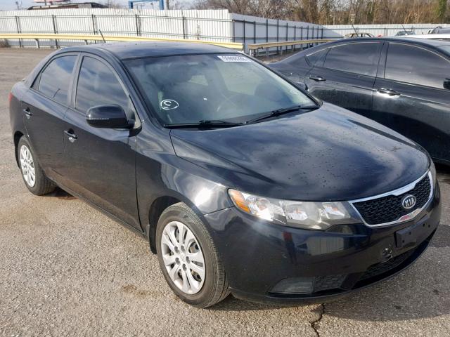 KNAFU4A2XC5644535 - 2012 KIA FORTE EX BLACK photo 1