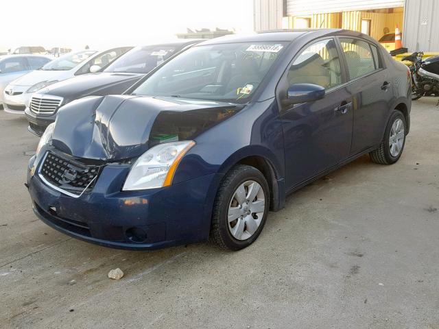 3N1AB61E88L665905 - 2008 NISSAN SENTRA 2.0 BLUE photo 2