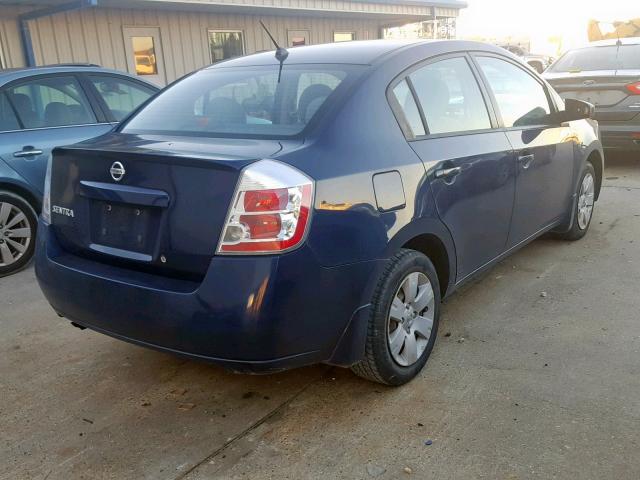 3N1AB61E88L665905 - 2008 NISSAN SENTRA 2.0 BLUE photo 4