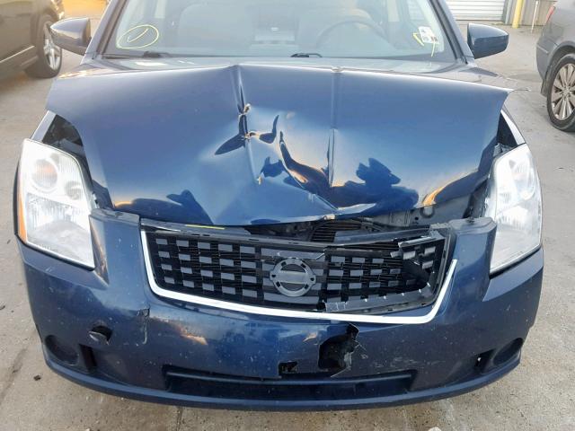 3N1AB61E88L665905 - 2008 NISSAN SENTRA 2.0 BLUE photo 9