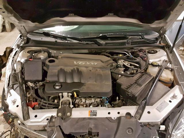 2G1WC5E32D1167254 - 2013 CHEVROLET IMPALA LTZ SILVER photo 7