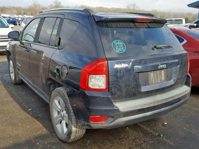 1J4NT1FA0BD169105 - 2011 JEEP COMPASS SP 灰色 照片 3