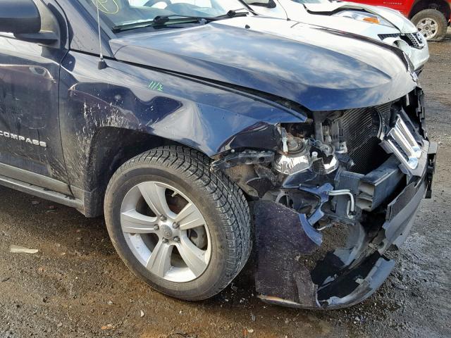 1J4NT1FA0BD169105 - 2011 JEEP COMPASS SP 灰色 照片 9