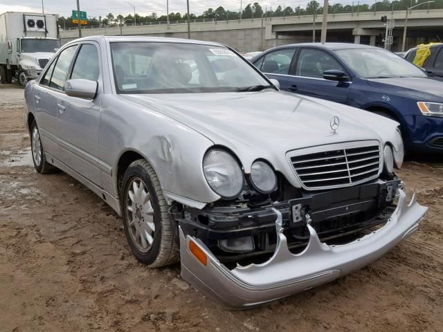 WDBJF65J61B316840 - 2001 MERCEDES-BENZ E 320 SILVER photo 1