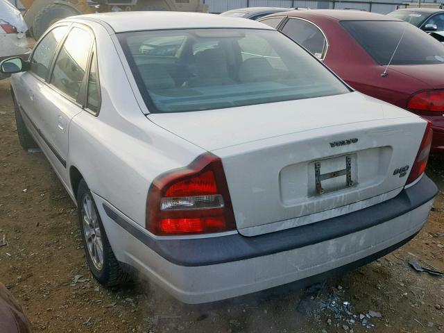 YV1TS94D9Y1091732 - 2000 VOLVO S80 WHITE photo 3