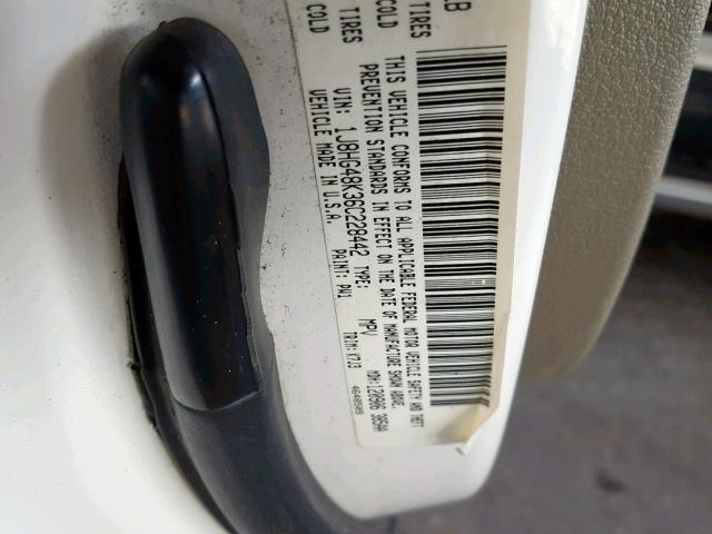 1J8HG48K36C228442 - 2006 JEEP COMMANDER Ağ foto 10