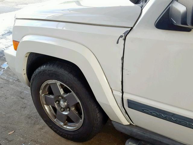 1J8HG48K36C228442 - 2006 JEEP COMMANDER Ağ foto 9