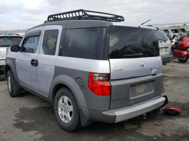 5J6YH28544L013985 - 2004 HONDA ELEMENT EX GRAY photo 3