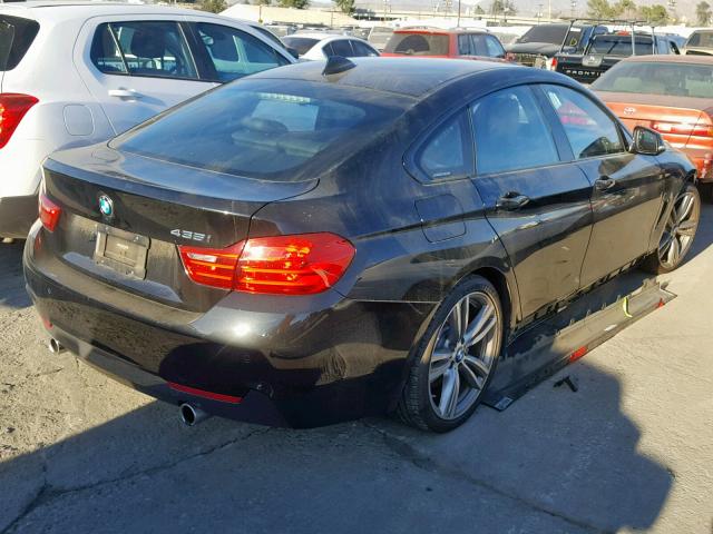 WBA4B1C56GG242167 - 2016 BMW 435 I BLACK photo 4