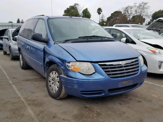 2A4GP44R37R252412 - 2007 CHRYSLER TOWN & COU BLUE photo 1