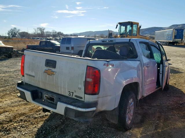 1GCPTCE19H1205203 - 2017 CHEVROLET COLORADO L WHITE photo 4