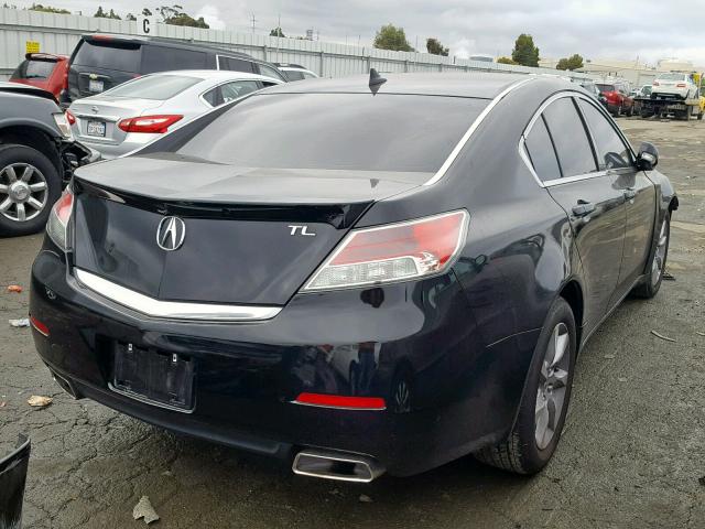 19UUA8F58EA003327 - 2014 ACURA TL TECH BLACK photo 4