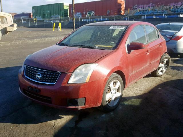 3N1AB61E37L664076 - 2007 NISSAN SENTRA 2.0 RED photo 2