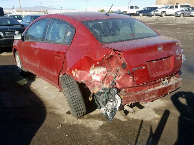 3N1AB61E37L664076 - 2007 NISSAN SENTRA 2.0 RED photo 3