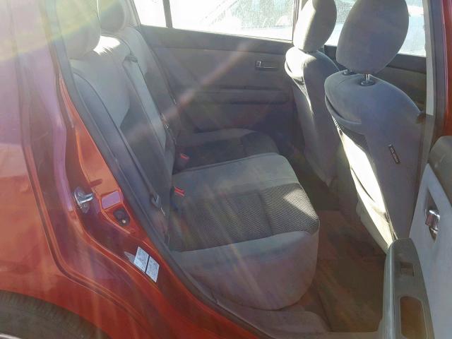 3N1AB61E37L664076 - 2007 NISSAN SENTRA 2.0 RED photo 6