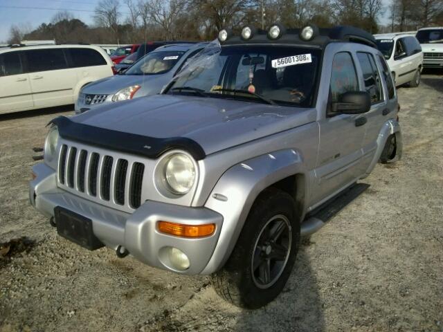 1J4GL38K03W719029 - 2003 JEEP LIBERTY RE SILVER photo 2