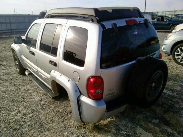 1J4GL38K03W719029 - 2003 JEEP LIBERTY RE SILVER photo 3