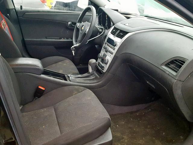 1G1ZC5E12BF394929 - 2011 CHEVROLET MALIBU 1LT BLACK photo 5