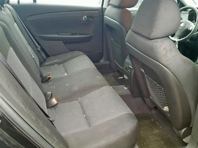 1G1ZC5E12BF394929 - 2011 CHEVROLET MALIBU 1LT BLACK photo 6