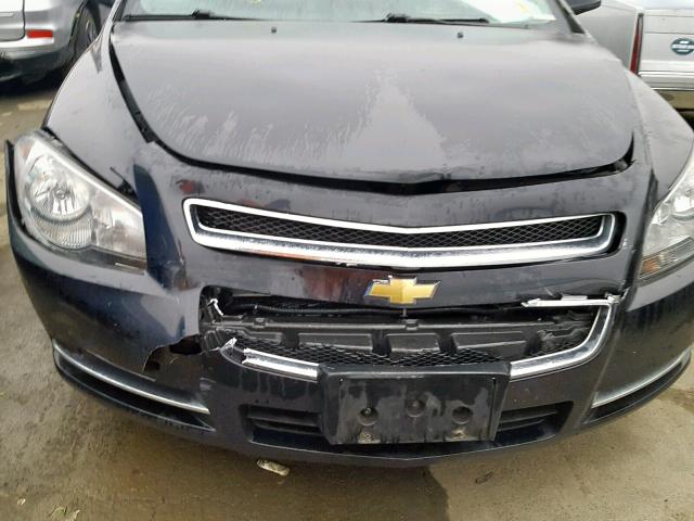1G1ZC5E12BF394929 - 2011 CHEVROLET MALIBU 1LT BLACK photo 9