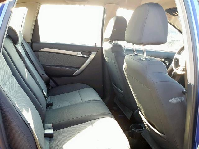 KL1TD66EX9B323620 - 2009 CHEVROLET AVEO LS BLUE photo 6