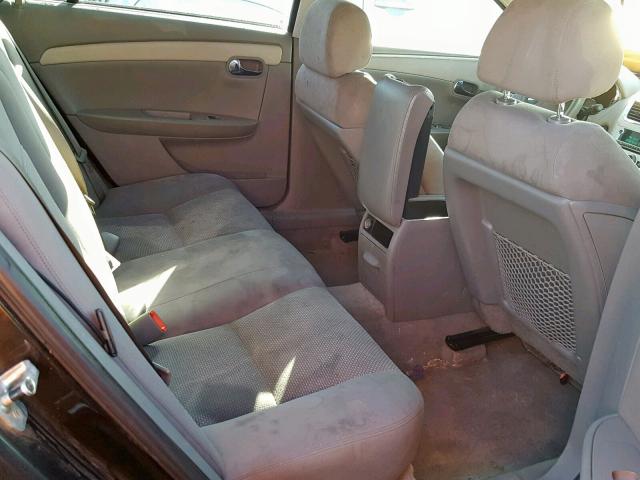 1G1ZG57B78F176455 - 2008 CHEVROLET MALIBU LS Grafit foto 6