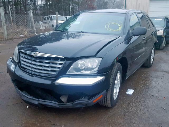 2A8GF68406R638344 - 2006 CHRYSLER PACIFICA T BLACK photo 2