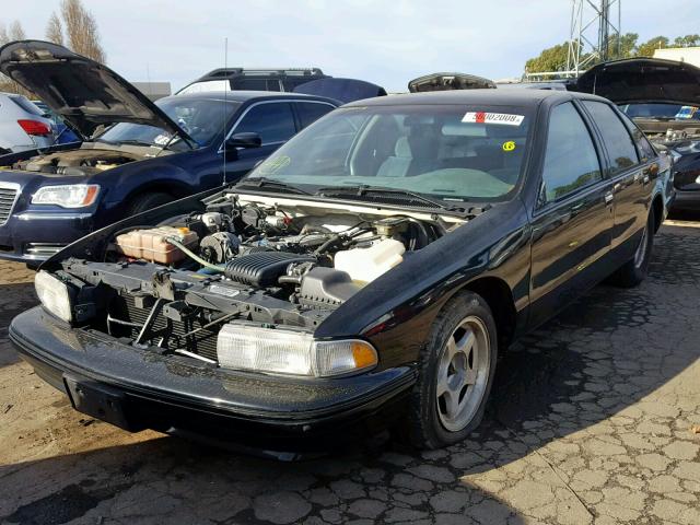 1G1BL52W2RR179447 - 1994 CHEVROLET CAPRICE CL BLACK photo 2