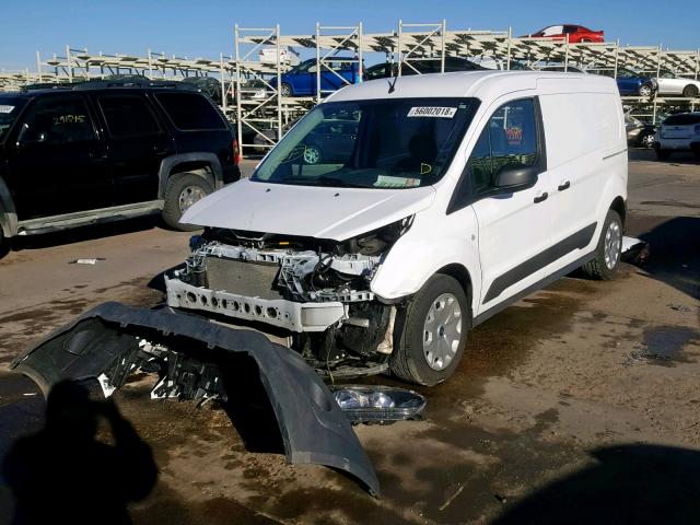 NM0LS7E73J1379414 - 2018 FORD TRANSIT CO WHITE photo 2