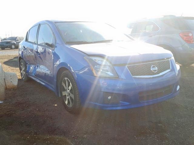 3N1AB6AP4CL753893 - 2012 NISSAN SENTRA 2.0 BLUE photo 1