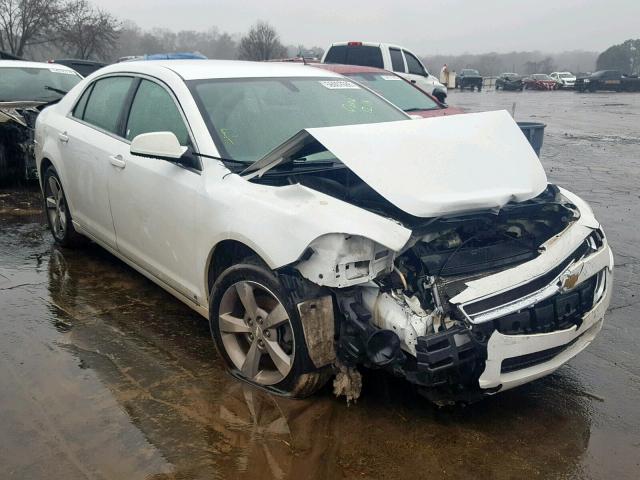 1G1ZJ57B19F101205 - 2009 CHEVROLET MALIBU 2LT WHITE photo 1