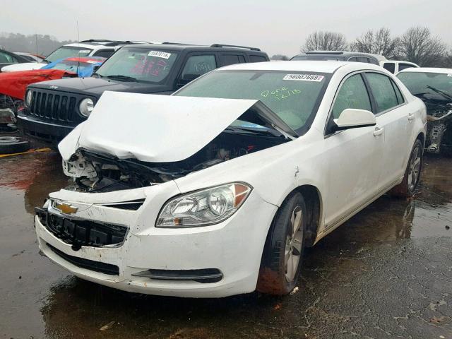 1G1ZJ57B19F101205 - 2009 CHEVROLET MALIBU 2LT WHITE photo 2