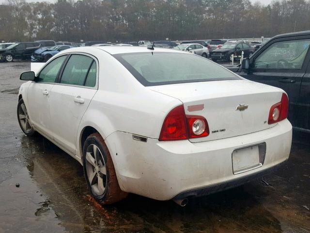 1G1ZJ57B19F101205 - 2009 CHEVROLET MALIBU 2LT WHITE photo 3