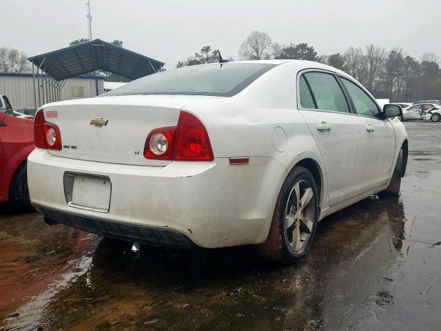 1G1ZJ57B19F101205 - 2009 CHEVROLET MALIBU 2LT WHITE photo 4