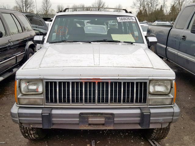 1J4FJ58S5NL165018 - 1992 JEEP CHEROKEE L WHITE photo 10