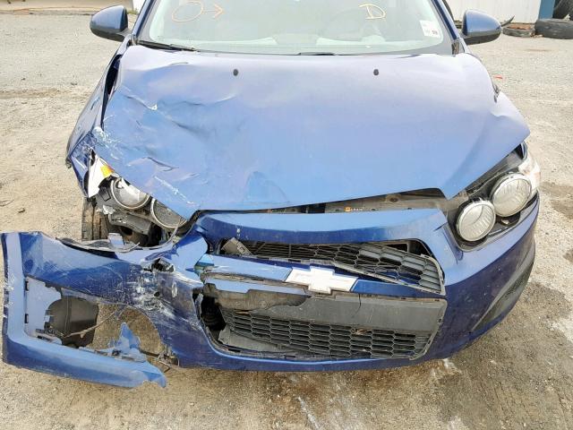 1G1JA5SH0C4200416 - 2012 CHEVROLET SONIC LS 蓝色 照片 7